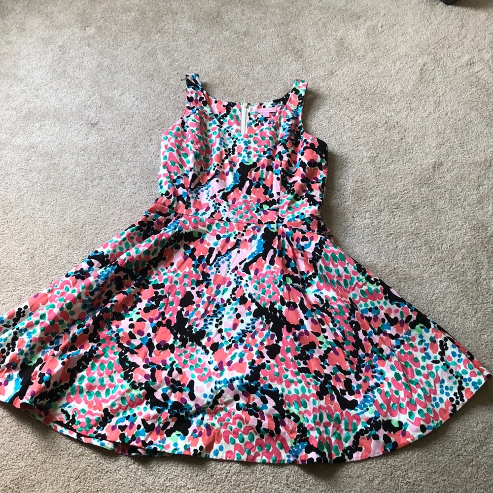 Lilly Pulitzer Fit and Flare dress size 10
